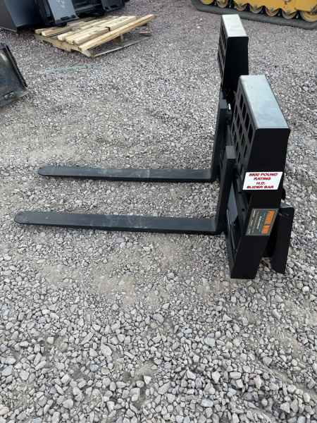 New 2026 Jenkins Iron and Steel Pallet Forks Attachment