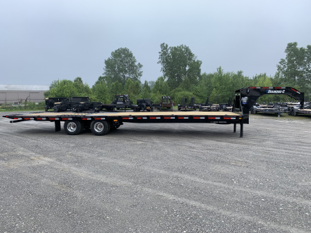 New 2026 Diamond C Trailers FMAX212L32X102HDT (32' X 102") 25.9K (Pacesetter Ed.) Hydraulic Dovetail Flatbed Trailer