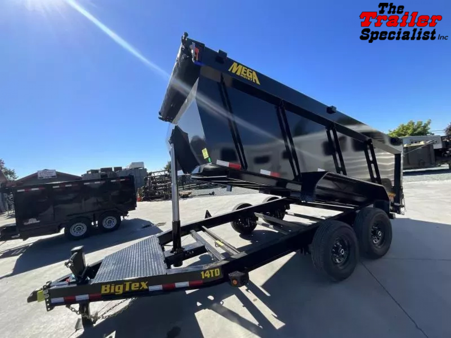New 2026 Big Tex Trailers 7FT X 14FT 15.4K GVW Dump Trailer