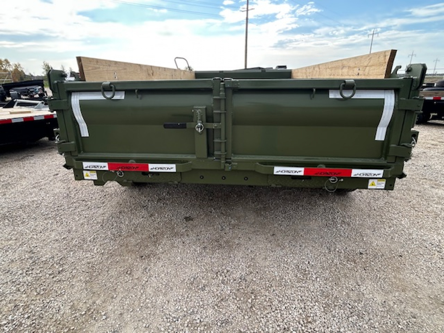 New 2026 Horizon Trailers 7'x14 ft Dump Trailer