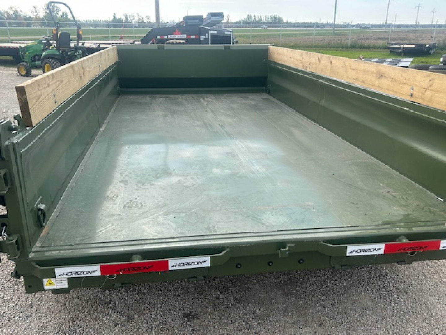 New 2026 Horizon Trailers 7'x14 ft Dump Trailer