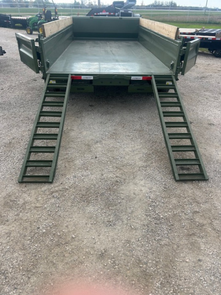 New 2026 Horizon Trailers 7'x14 ft Dump Trailer