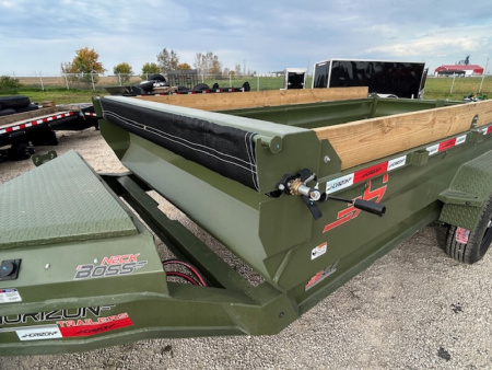 New 2026 Horizon Trailers 7'x14 ft Dump Trailer