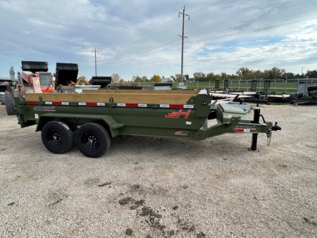 New 2026 Horizon Trailers 7'x14 ft Dump Trailer