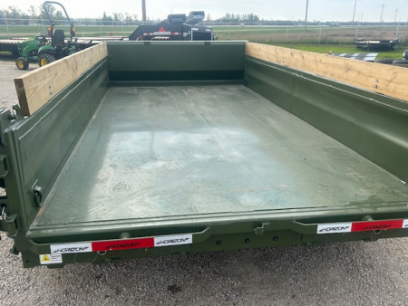 New 2026 Horizon Trailers 7'x14 ft Dump Trailer