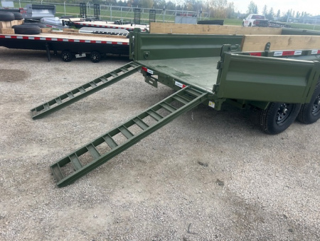 New 2026 Horizon Trailers 7'x14 ft Dump Trailer