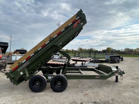 New 2026 Horizon Trailers 7'x14 ft Dump Trailer