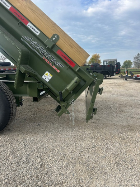 New 2026 Horizon Trailers 7'x14 ft Dump Trailer
