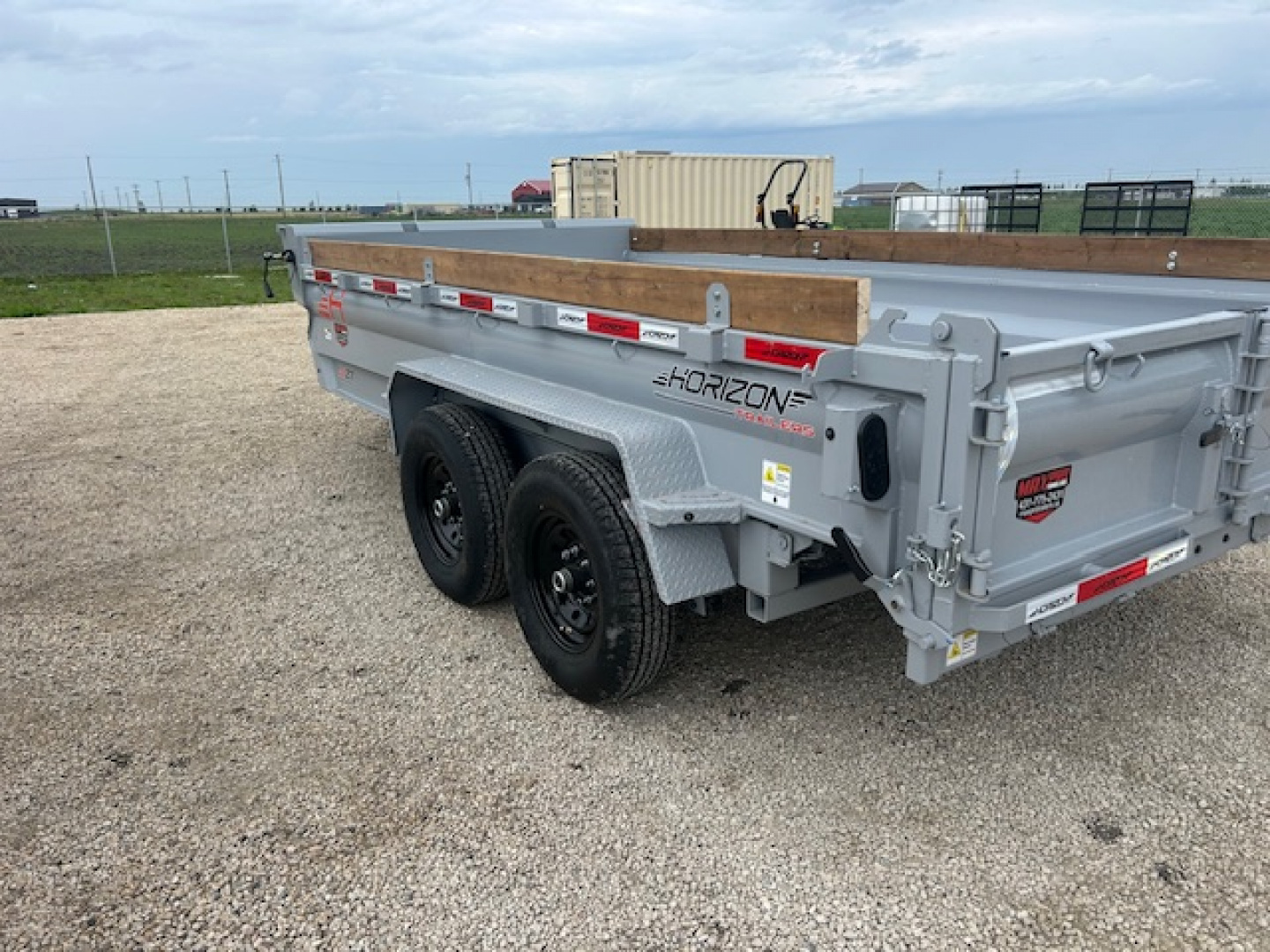 New 2026 Horizon Trailers 7'x14 ft Dump Trailer