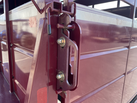 Used 2024 Valley Trailers 6'8"X12'x7'6" Horse Trailer