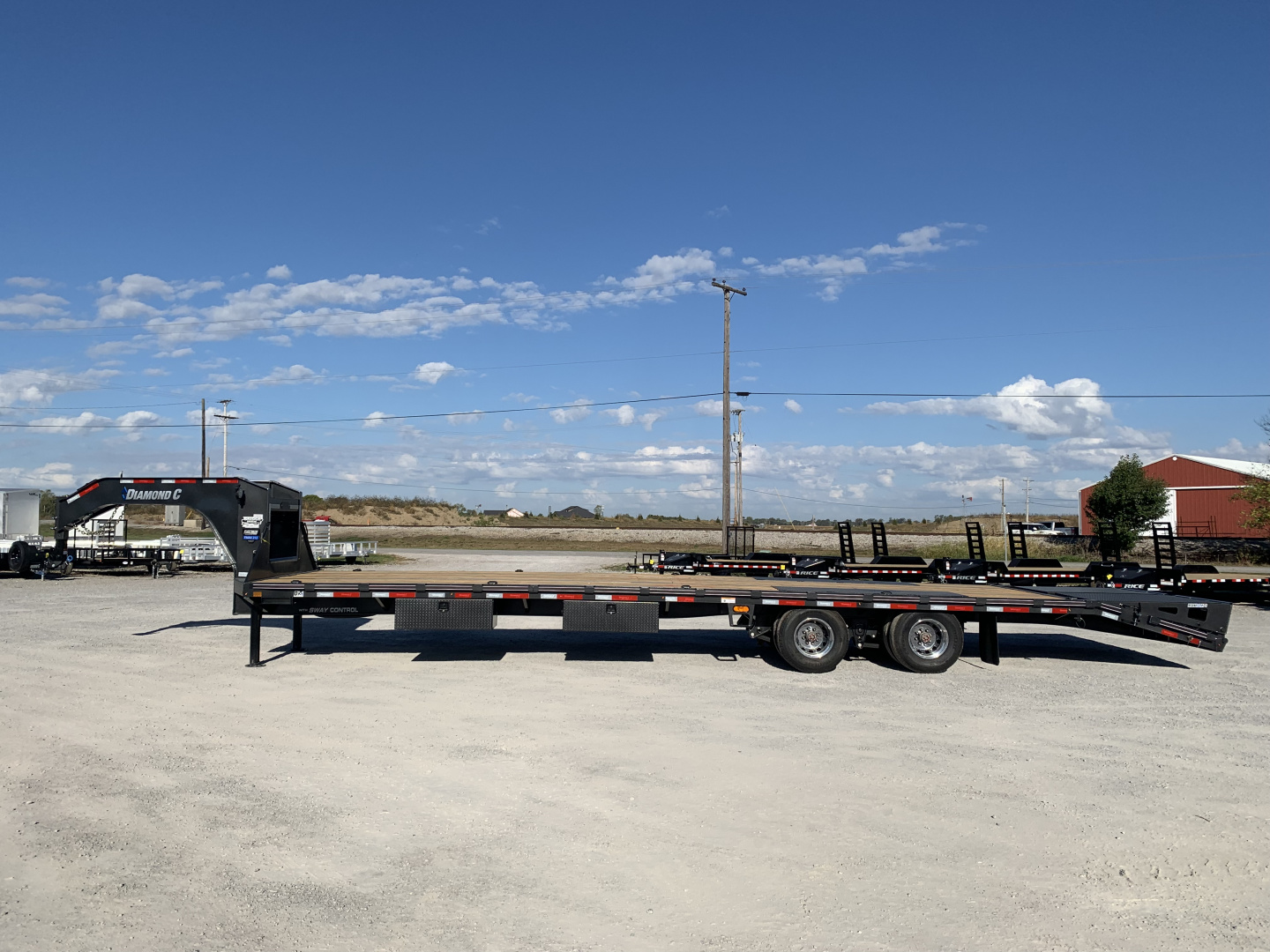 New 2026 Diamond C Trailers FMAX212L35X102MR (30' + 5' X 102") 25.9K Max Ramp (Pacesetter Ed.) Flatbed Trailer