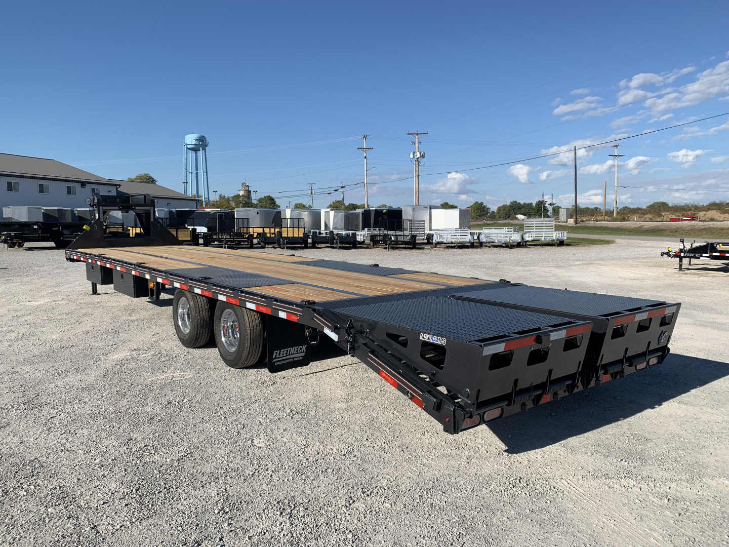 New 2026 Diamond C Trailers FMAX212L35X102MR (30' + 5' X 102") 25.9K Max Ramp (Pacesetter Ed.) Flatbed Trailer