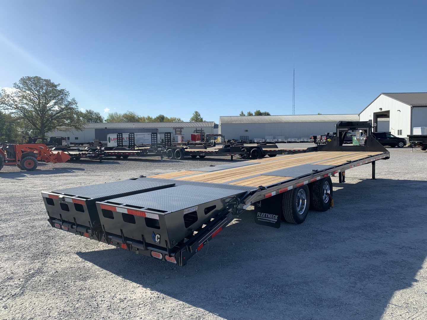 New 2026 Diamond C Trailers FMAX212L35X102MR (30' + 5' X 102") 25.9K Max Ramp (Pacesetter Ed.) Flatbed Trailer