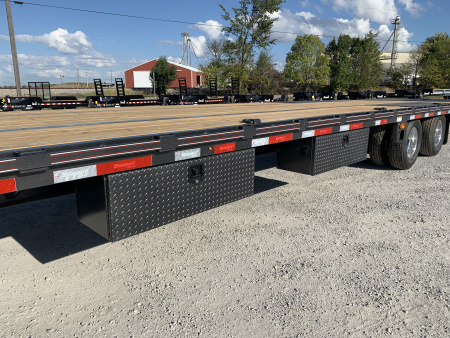 New 2026 Diamond C Trailers FMAX212L35X102MR (30' + 5' X 102") 25.9K Max Ramp (Pacesetter Ed.) Flatbed Trailer