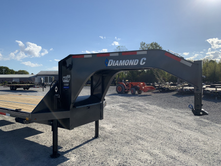 New 2026 Diamond C Trailers FMAX212L35X102MR (30' + 5' X 102") 25.9K Max Ramp (Pacesetter Ed.) Flatbed Trailer