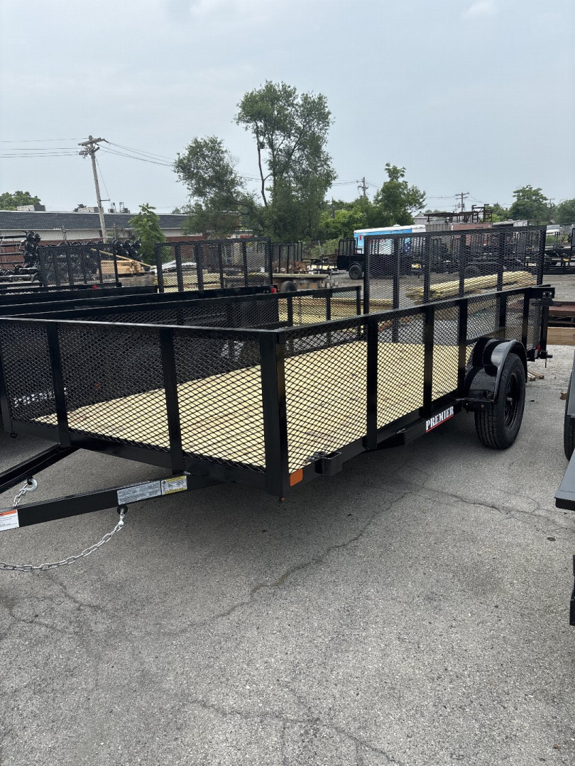 New 2025 Premier Trailers Inc. 6 X 14 3K LE UTILITY LANDSCAPE EXPANDED SIDES
