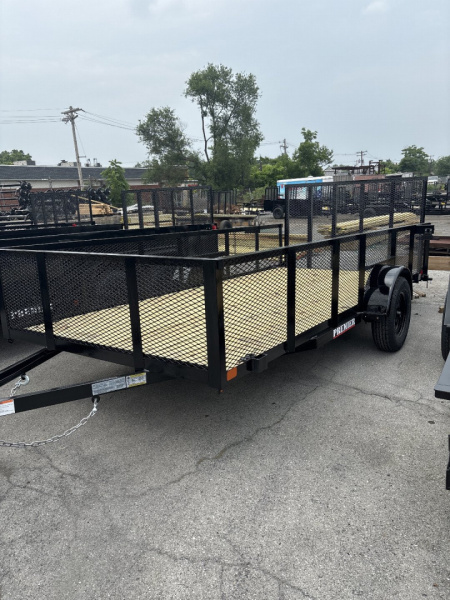 New 2025 Premier Trailers Inc. 6 X 14 3K LE UTILITY LANDSCAPE EXPANDED SIDES