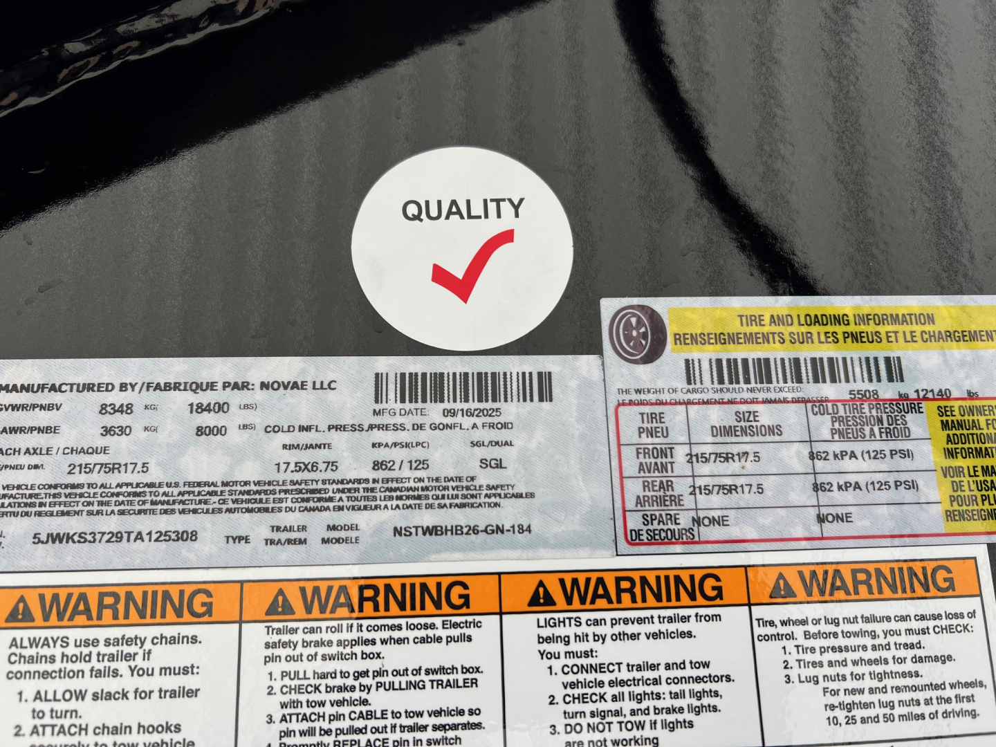 New 2026 Midsota 26' Hydraulic Tail Gooseneck Equipment Trailer