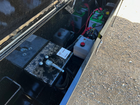 New 2026 Midsota 26' Hydraulic Tail Gooseneck Equipment Trailer