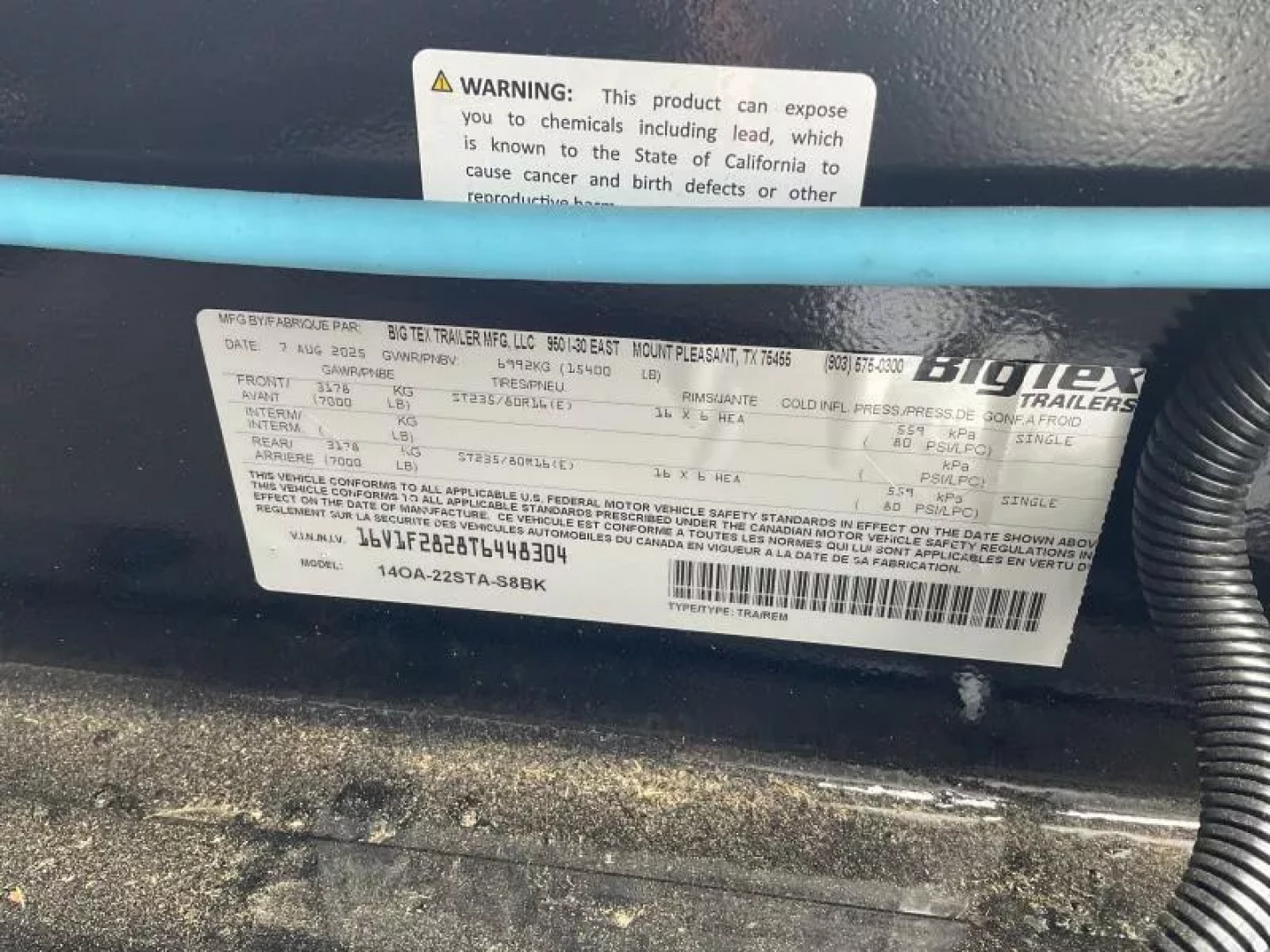 New 2026 Big Tex Trailers 8.5X22 15.4K Deckover Trailer