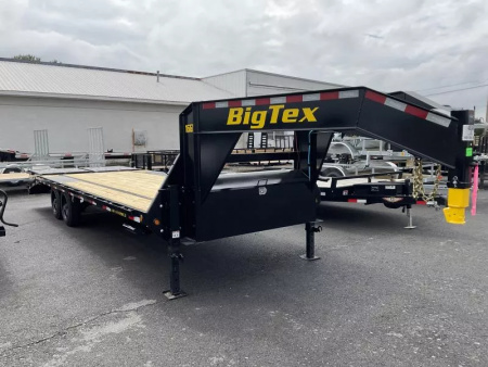 New 2026 Big Tex Trailers 8.5x25 (20+5) 17.5K Gooseneck Deckover Trailer