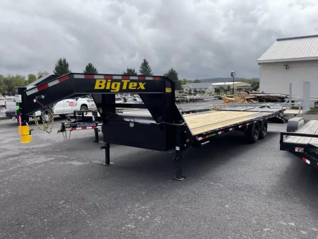 New 2026 Big Tex Trailers 8.5x25 (20+5) 17.5K Gooseneck Deckover Trailer