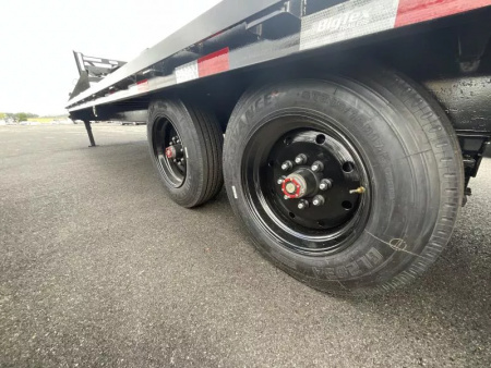 New 2026 Big Tex Trailers 8.5x25 (20+5) 17.5K Gooseneck Deckover Trailer