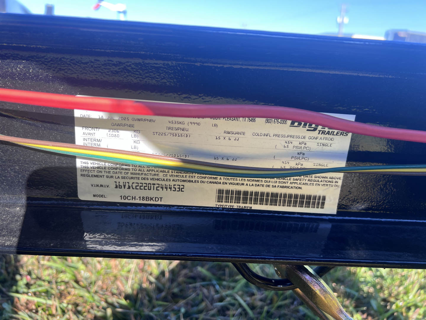 New 2026 Big Tex Trailers 7x18' 10K Car / Racing Trailer