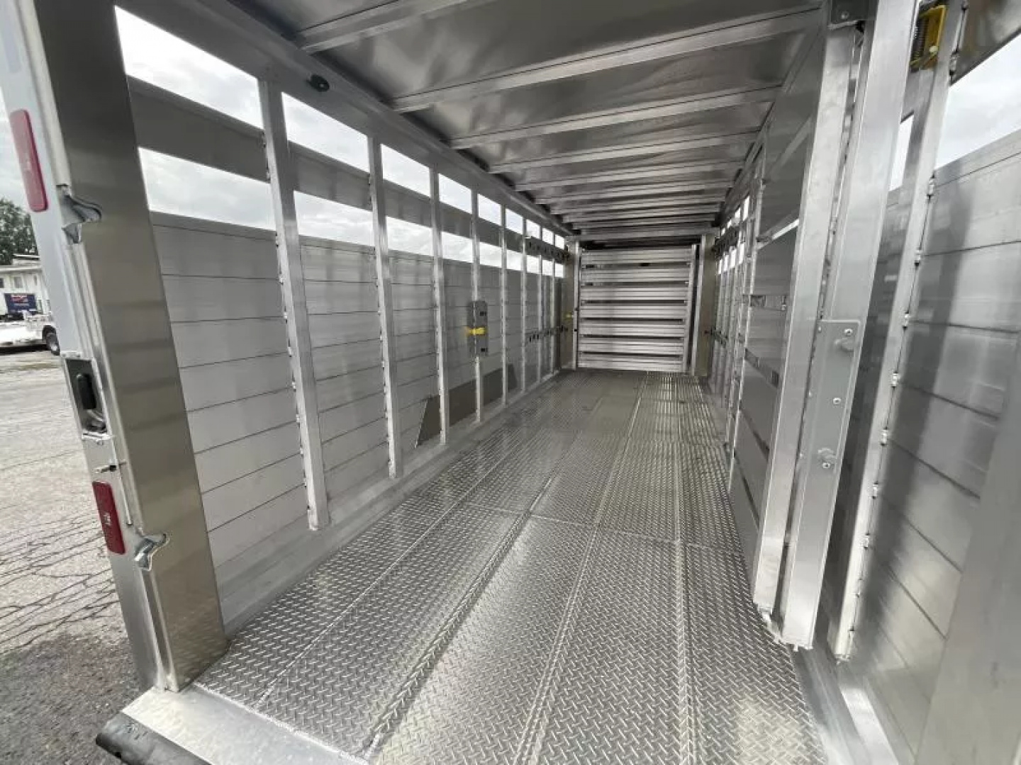 New 2026 EBY 83x24 Gooseneck Stock Trailer