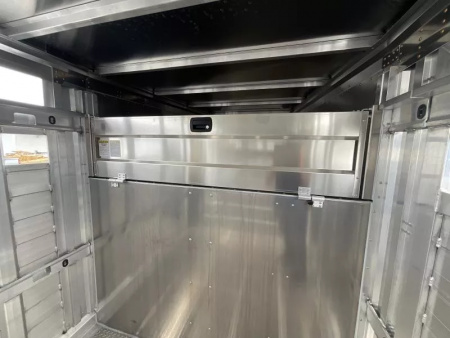 New 2026 EBY 83x24 Gooseneck Stock Trailer