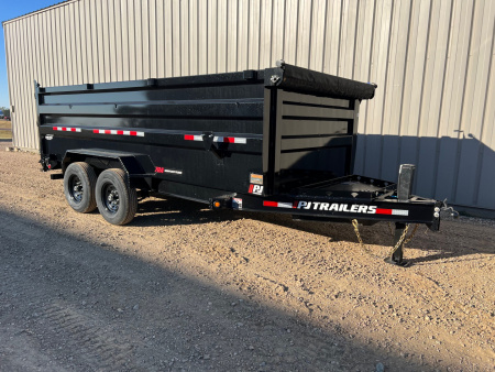 New 2026 PJ Trailers 16' DM High Side Dump Trailer