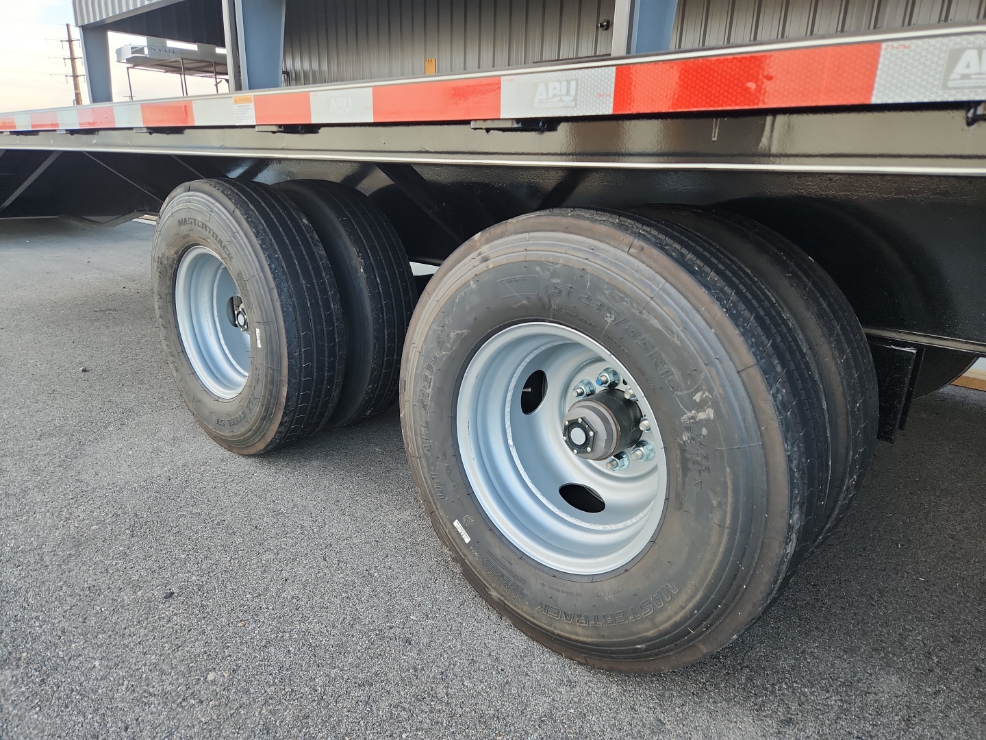 New 2026 ABU 38' DUALLY 12K Flatbed Trailer