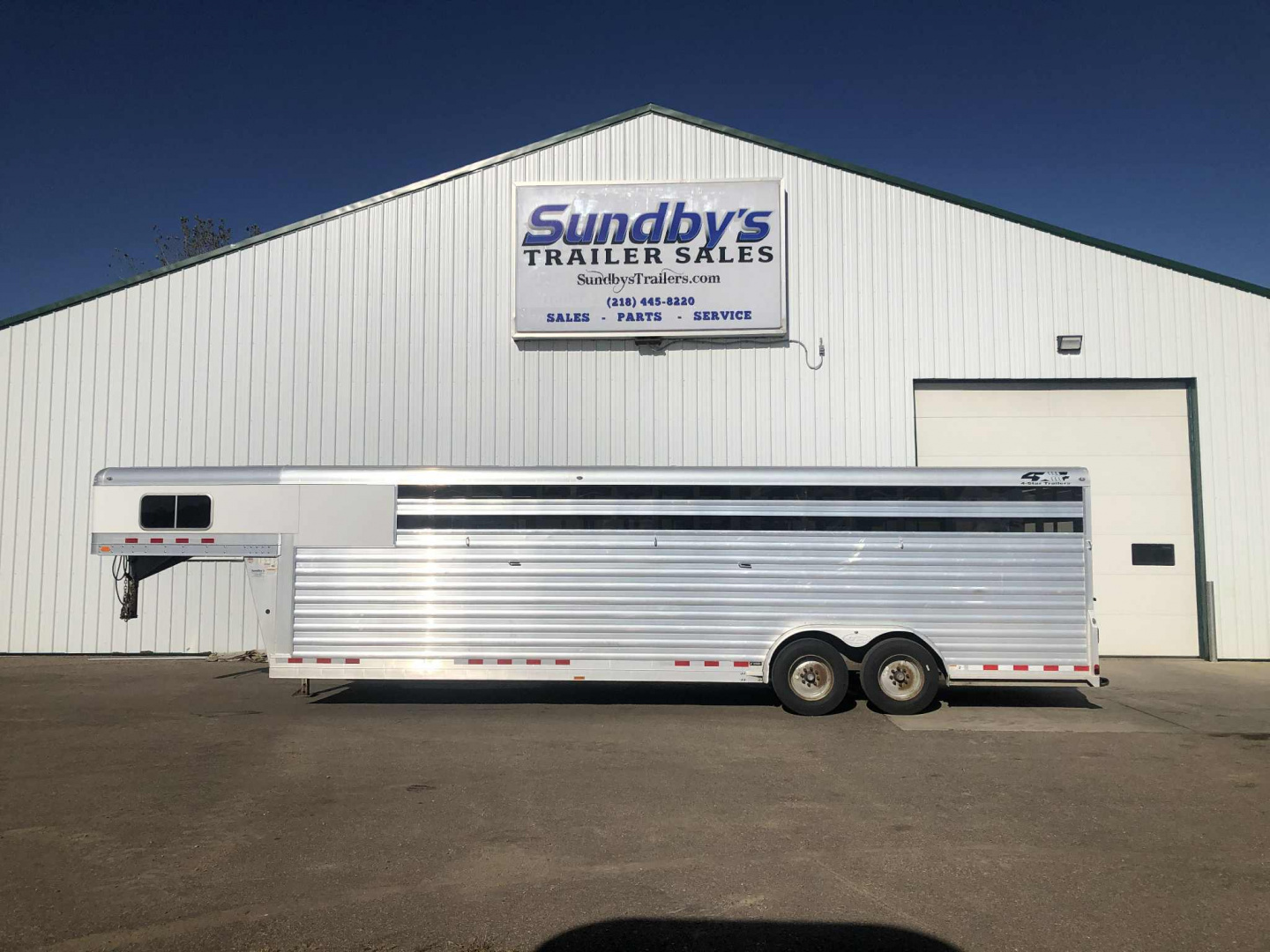 Used 2021 4-Star Trailers STOCK COMBO Stock / Stock Combo Trailer