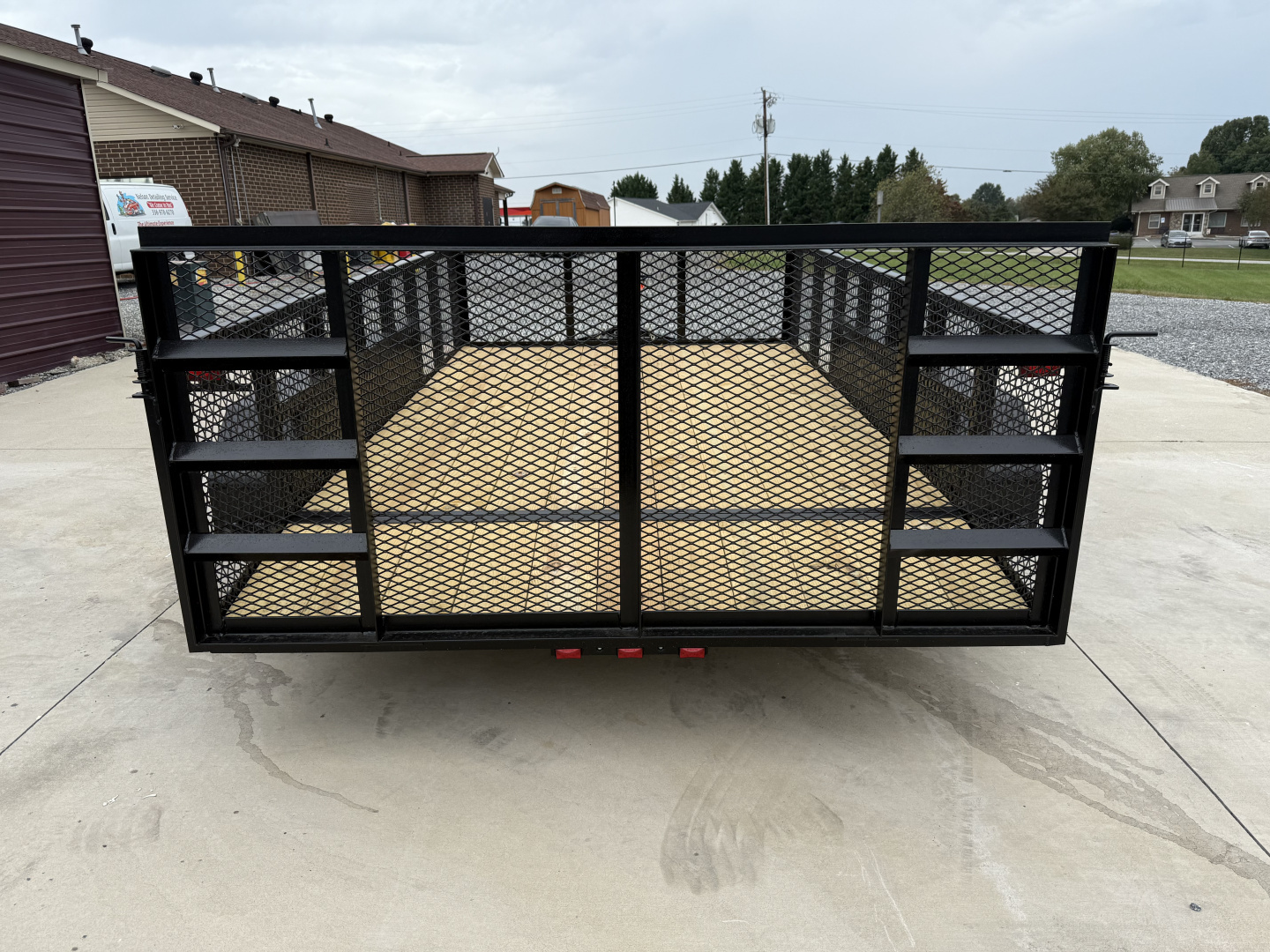 New 2026 Nolan 7X12 Landscape Utility Trailer w/2ft Mesh 7K