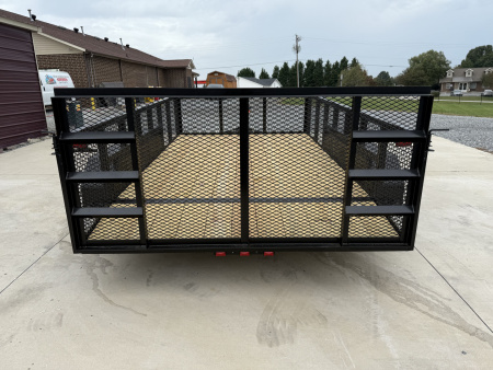 New 2026 Nolan 7X12 Landscape Utility Trailer w/2ft Mesh 7K
