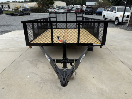 New 2026 Nolan 7X12 Landscape Utility Trailer w/2ft Mesh 7K