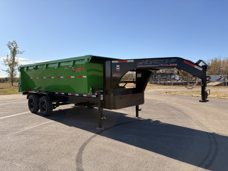 BIN TRAILER COMBO!! 102''X16' ROLL OFF TRAILER SYSTEM W/4' BIN - Image 3