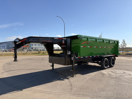 BIN TRAILER COMBO!! 102''X16' ROLL OFF TRAILER SYSTEM W/4' BIN - Image 7