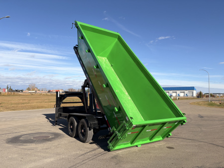 BIN TRAILER COMBO!! 102''X16' ROLL OFF TRAILER SYSTEM W/4' BIN - Image 6