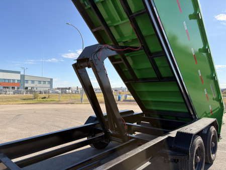 BIN TRAILER COMBO!! 102''X16' ROLL OFF TRAILER SYSTEM W/4' BIN - Image 14