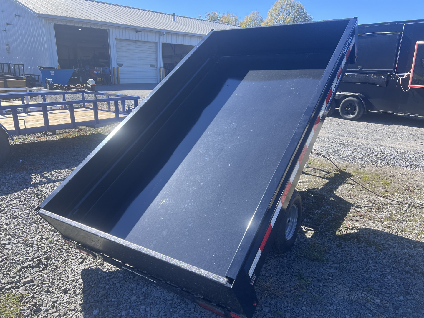 New 2026 Sure-Trac 4.5x8 3K Dump Trailer