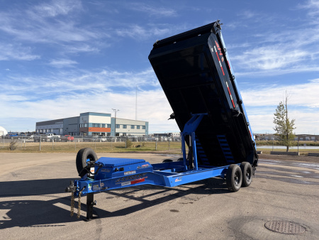 New 2026 Horizon Trailers LZ7 83''X16' DUMP BOX W/3' HIGH SIDES 14000 GVWR Dump Trailer