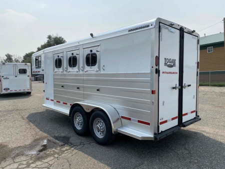 New 2026 Logan Bullseye 3 Horse XL Gooseneck T