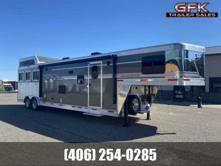 New 2023 SMC Laramie 3 Horse 14' Living Quarter Trailer
