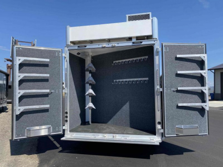 New 2023 SMC Laramie 4 Horse Side Load 14' LQ Trailer