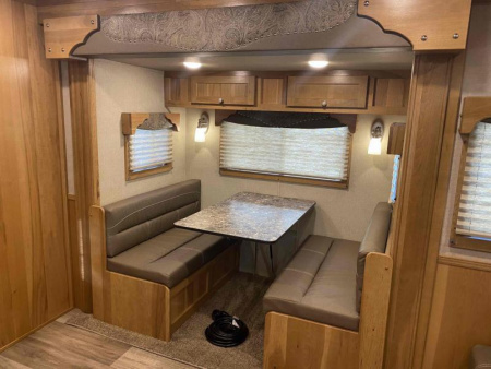 New 2023 SMC Laramie 4 Horse Side Load 14' LQ Trailer