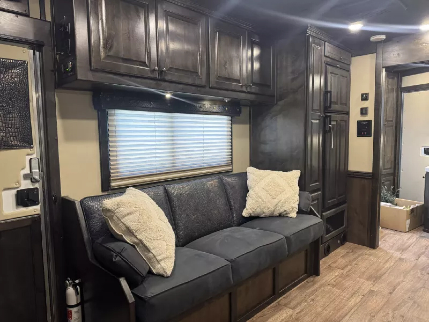 New 2026 Cimarron 4 Horse Side Load with 17'9" Living Quarter by Outlaw Conversions