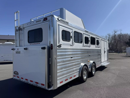 New 2025 Cimarron Norstar 5 Horse Trainer Trailer