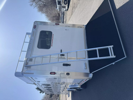 New 2025 Cimarron Norstar 5 Horse Trainer Trailer
