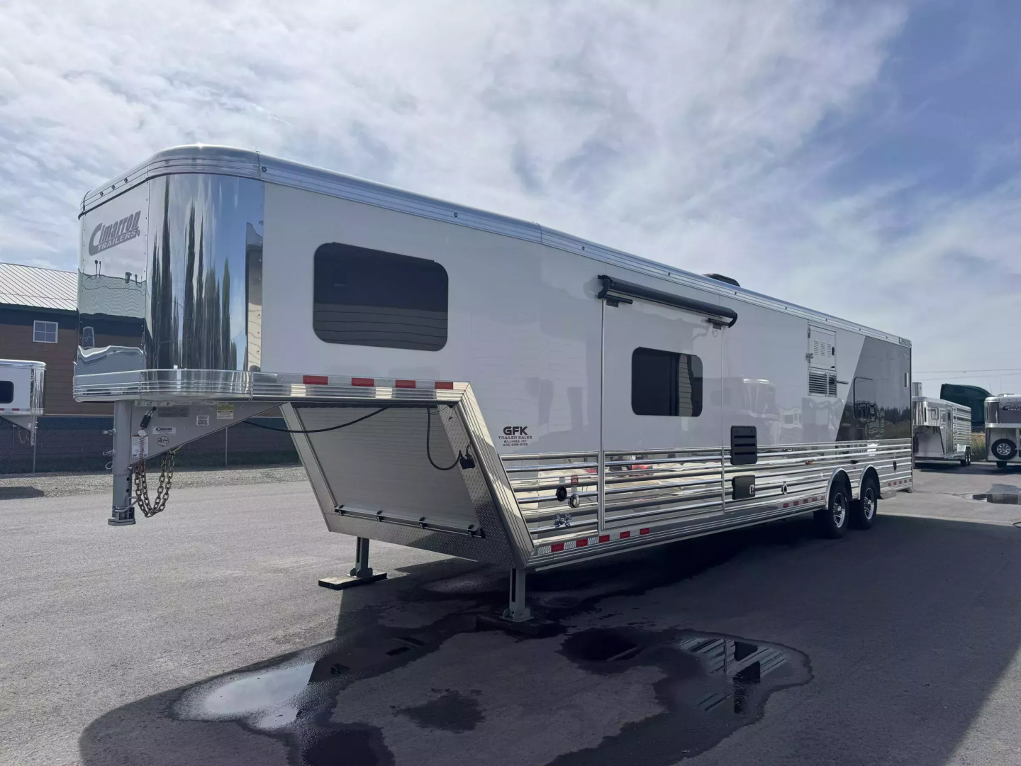 New 2025 Cimarron Freedom 16' Garage 16'6" Living Quarter Multisport Trailer
